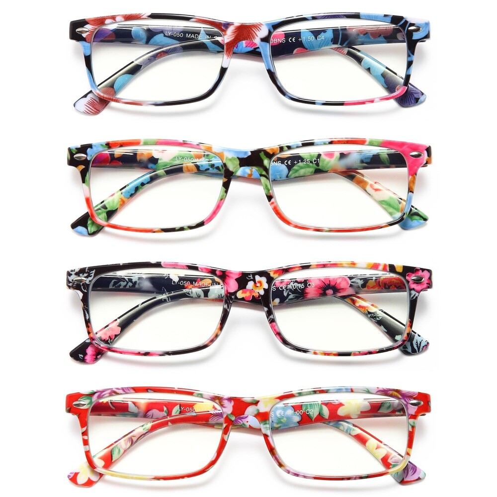 Reading Glasses for Women, Stylish Blue Light Blocking Readers